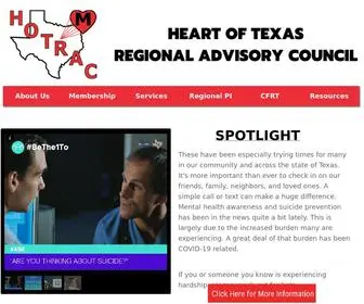 Hotrac.org(Heart of Texas RAC) Screenshot