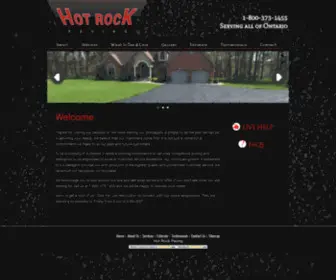 Hotrockpaving.ca(Hotrockpaving) Screenshot