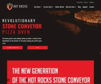 Hotrocksoven.com(Hot Rocks Pizza Ovens) Screenshot