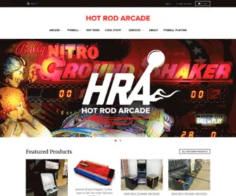 Hotrodarcade.com(Hot Rod Arcade) Screenshot