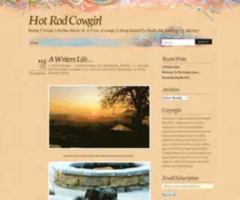 Hotrodcowgirl.com(Riding Through Life One Horse At A Time...Courage) Screenshot