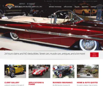 Hotrodins.com(Hot Rod Insurance) Screenshot