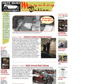 Hotrodnostalgia.com(Hot Rod Nostalgia Magalog Online) Screenshot