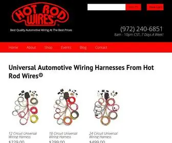 Hotrodwires.com(Universal Automotive Wiring Harnesses) Screenshot