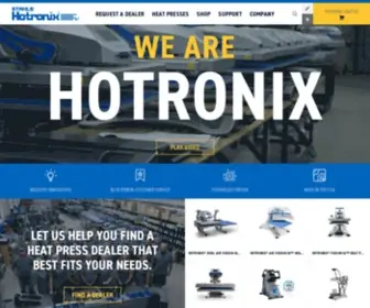 Hotronix.com Screenshot