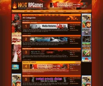 Hotrpgames.com(Hot Games) Screenshot
