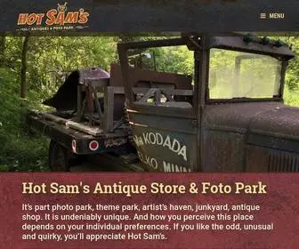 Hotsamsantiques.com(Hot Sam's Antiques Store) Screenshot