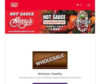 Hotsauceharrys.com(Hot Sauce Harry's) Screenshot