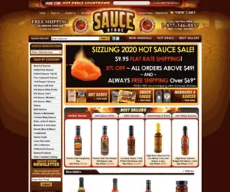 Hotsauceworld.com(Hot Sauce World) Screenshot