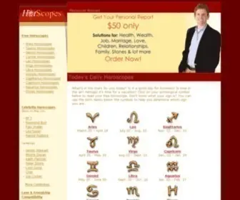 Hotscopes.com(Free Horoscopes) Screenshot