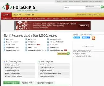 Hotscripts.com(Hot Scripts) Screenshot