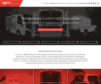 Hotshotdelivers.com(Delivery Concepts) Screenshot