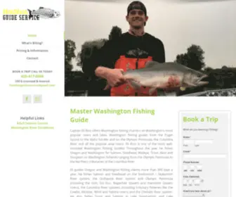 Hotshotguide.com(Washington Fishing Guide) Screenshot