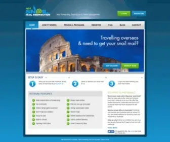 Hotsnail.com.au(Mail Redirection & Parcel Forwarding) Screenshot