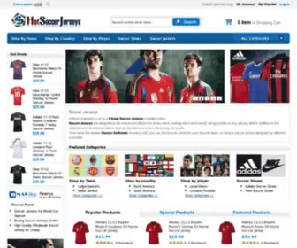Hotsoccersjerseys.com(Soccer Jerseys) Screenshot