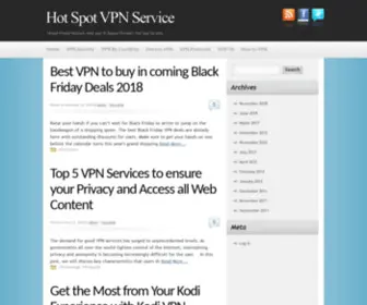 Hotspot-VPN.com(Hot Spot VPN) Screenshot