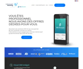 Hotspot-Wifi.eu(Borne Wifi 4G par Advanced Tracking) Screenshot