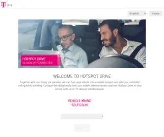 Hotspotdrive.com(Mit HotSpot Drive wird Ihr Auto für mobile Endgeräte zum WLAN) Screenshot