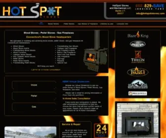 Hotspotstoves.com(Hot Spot Stoves Berlin Connecticut) Screenshot