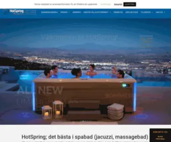 Hotspring.se(HotSpring Massagebad) Screenshot