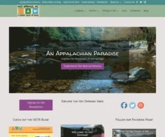 Hotspringsnc.org(Hot Springs) Screenshot