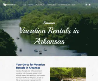 Hotspringsvacationrentals.com(Vacation Rental Properties) Screenshot