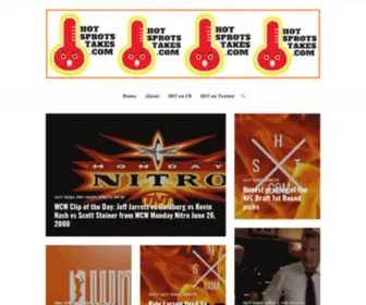 Hotsprotstakes.com(THE HOTTEST SPROTS TAKES ON THE WEB) Screenshot