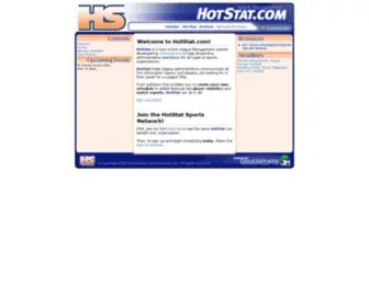 Hotstat.com(Sports Network Community) Screenshot