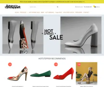 Hotstepper.ro(Magazin Online Incaltaminte si Accesorii Femei) Screenshot