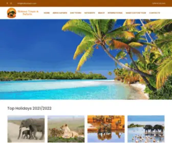 Hotsuntours.com(Hot Sun Tours & Safaris) Screenshot