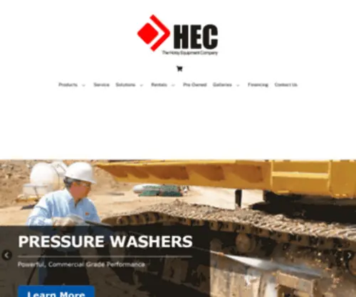 Hotsyonline.com(Hotsy Equipment Company) Screenshot