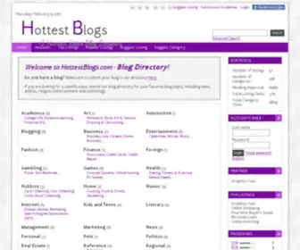 Hottestblogs.com(Submit Blog) Screenshot