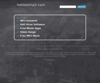 HottestMP3.com(HottestMP3) Screenshot