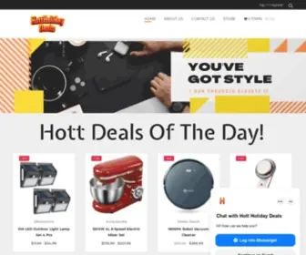 Hottholidaydeals.com(Hott Holiday Deals) Screenshot