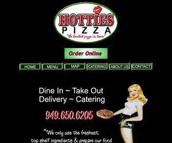 Hottiespizza.com(Hotties Pizza Salads Sandwiches Take Out Delivery Dine In Costa Mesa Newport Beach) Screenshot