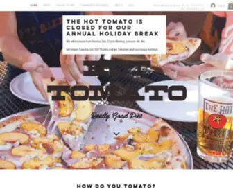 Hottomatopizza.com(The Hot Tomato) Screenshot