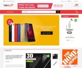 Hottopdeal.com(Buy a wide range of products from electronics to clothing) Screenshot