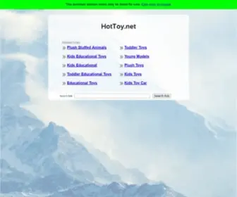 Hottoy.net(葫芦岛辗浇健康管理有限公司) Screenshot