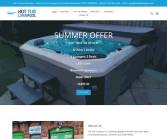 Hottubliverpool.com(Hot Tubs in Liverpool) Screenshot