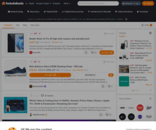 Hotukdeals.co.uk Screenshot