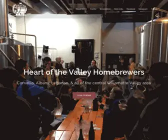 Hotv.org(Heart of the Valley Homebrewers) Screenshot