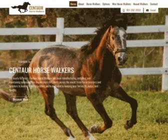 Hotwalkers.com(Centaur Horse Walkers) Screenshot