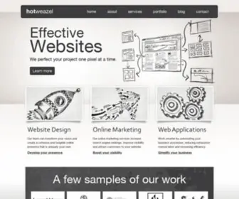 Hotweazel.com(Website Design & SEO Company in Los Angeles) Screenshot