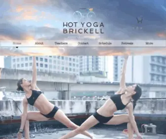 Hotyogabrickell.com(Hot Yoga Brickell) Screenshot