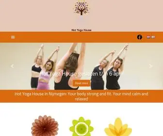 Hotyogahouse.nl(Yoga in Nijmegen) Screenshot