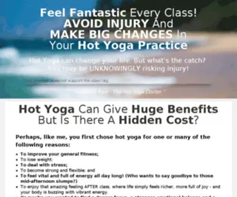 Hotyogamasterclass.com(Hot Yoga MasterClass Best Value Hardcover Package) Screenshot