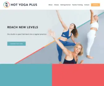 Hotyogaplus.com(Hot Yoga Plus) Screenshot