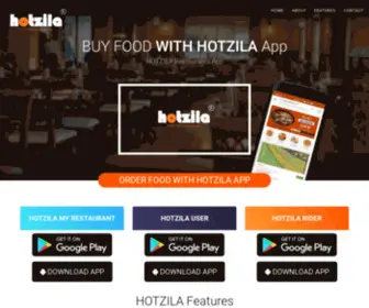 Hotzila.com(Food Ordering App for Restaurant Management System) Screenshot