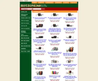 Hotzone360.com(CISS CIS INK SUPPLY SYSTEM) Screenshot