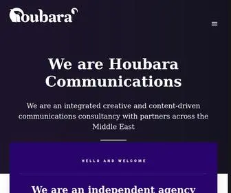 Houbaracomms.com(Houbara Communications) Screenshot